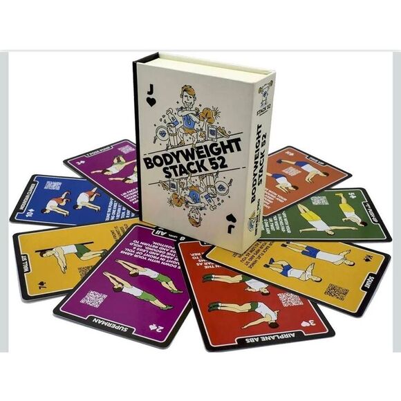 Bodyweight Exercise Cards: Workout Playing Card Game. Designed by a Military Fit - Picture 7 of 14